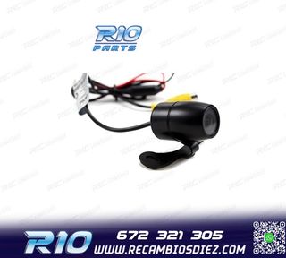 CÁMARA DE APARCAMIENTO UNIVERSAL CON SOPORTE MATRÍCULA