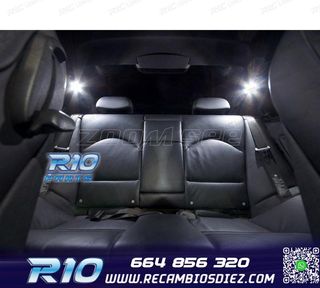 KIT 14 BOMBILLAS LED INTERIOR BMW SERIE 3 E46 SEDAN COUPE 32