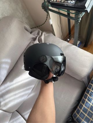 Casco de esquí negro TALLA M