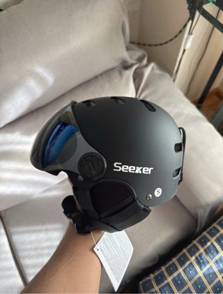 Casco de esquí negro TALLA M