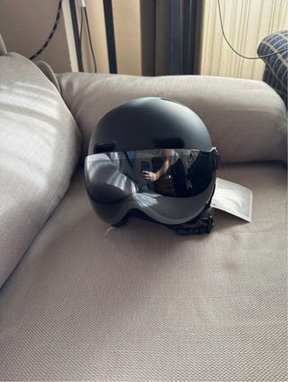 Casco de esquí negro TALLA M