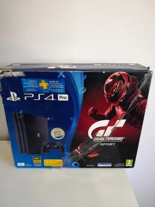 PS4 Pro + 2 Giochi + 1 Controller (Difetto Joystick)