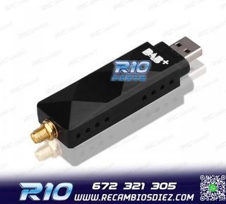 RECEPTOR USB DE RADIO DIGITAL DAB+ RADIOS XTRONS