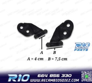 SOPORTES PARAGOLPES DELANTERO BMW E46 98-05 DCH IZQ