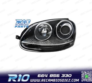 FARO IZQ XENON VOLKSWAGEN VW GOLF 5 GTI 03-08 FONDO NEGRO