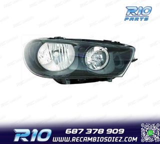 FARO DCH PARA VOLKSWAGEN VW SCIROCCO 08-14 FONDO NEGRO