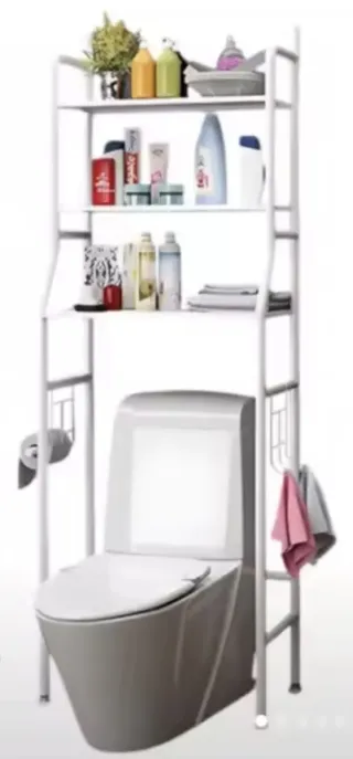 Estantería sobre inodoro para Baño