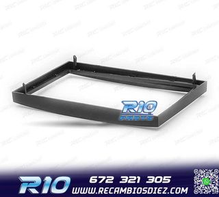 MARCO NEGRO RADIO 2-DIN PARA CITROEN C2 C3 BERLINGO JUMPY FI