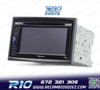 MARCO NEGRO RADIO 2-DIN PARA CITROEN C2 C3 BERLINGO JUMPY FI