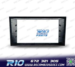 MARCO NEGRO RADIO 2-DIN PARA FORD MONDEO