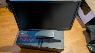 Monitor gaming 24" benq xl2411p 1ms