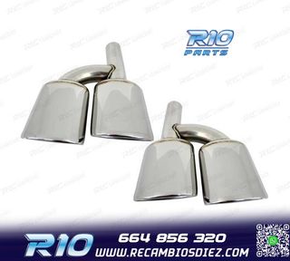 COLAS ESCAPE ESPECIFICA MERCEDES CLASE C W204 07-15 LOOK AMG