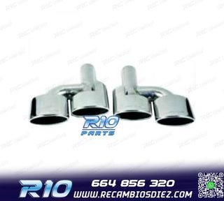 COLAS ESCAPE ESPECIFICA MERCEDES CLASE C W204 07-15 LOOK AMG