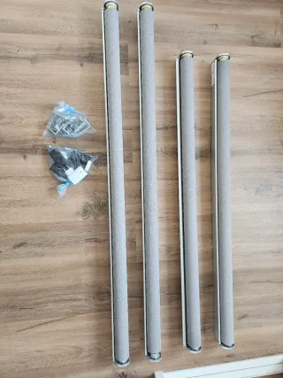 Estores inteligentes IKEA FYRTUR grises