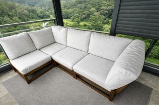 Sofa de terraza NÄMMARO de ikea como nuevo