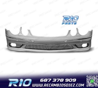 PARAGOLPES DELANTERO MERCEDES W211 02-06 PDC LOOK AMG + NIEB