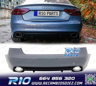 PARAGOLPES TRASERO AUDI A5 8T SPORTBACK 07-16 LOOK RS5