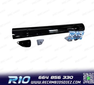 ALERON SPOILER LOOK GTS NEGRO BRILLO