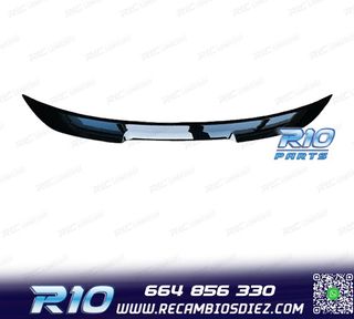 ALERON SPOILER BMW E60 03-10 LOOK M4 NEGRO BRILLO