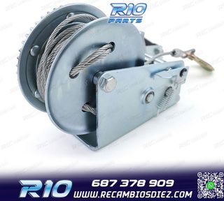 CABRESTANTE PROFESIONAL 1500KG Y 10 METROS