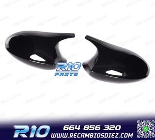 CARCASAS ESPEJOS BMW E92 E93 06-10 LOOK M3 NEGRO BRILLO