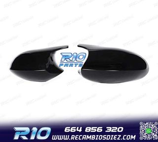 CARCASAS ESPEJOS BMW E92 E93 06-10 LOOK M3 NEGRO BRILLO