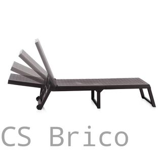 Tumbona Dream con Cojín Wengué