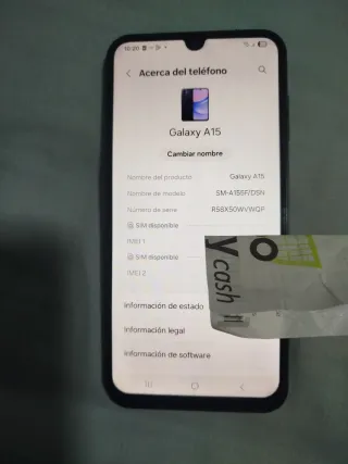 Samsung Galaxy A15 Móvil