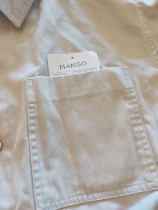 Sobre camisa Mango hombre talla L