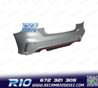 PARAGOLPES TRASERO MERCEDES CLASE A W176 12-18 LOOK AMG A45