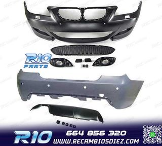 KIT PARAGOLPES BMW E60 03-07 LOOK M5 PDC SRA