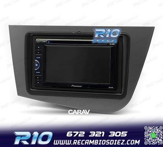 MARCO RADIO 2 DIN GRIS PARA SEAT LEON 05-12