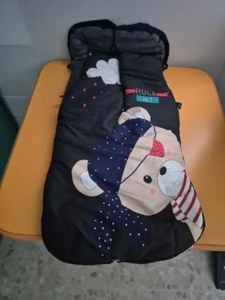 Saco para silla de paseo con diseño de oso