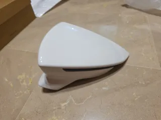 Carcasa Espejo Izquierdo Seat León 5F Blanco Candy