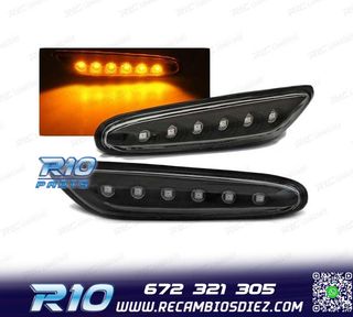 INTERMITENTES LATERALES BMW E46 01-05 NEGRO LED