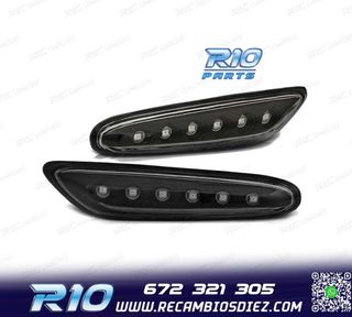 INTERMITENTES LATERALES BMW E46 01-05 NEGRO LED