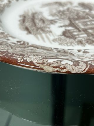 Plato La Cartuja de Sevilla Pickman