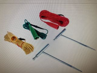 Kit Comprobador Resistencia Tierra Fluke 165X