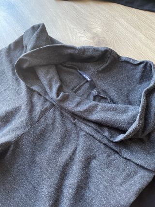 Conjunto Ropa Maternidad Negra y Gris