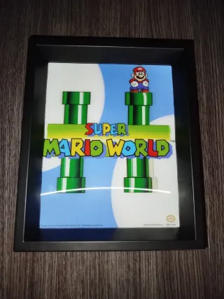 Cuadro Super Mario World Nintendo