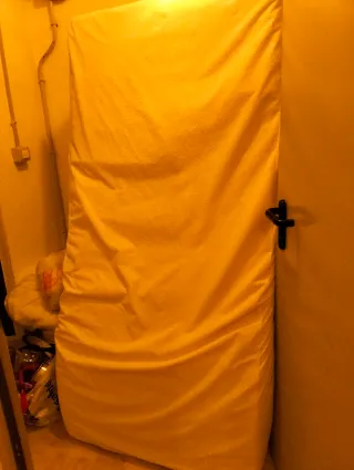 2 colchones con somier