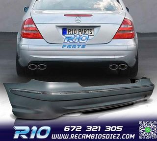 PARAGOLPES TRASERO MERCEDES CLASE E W211 03-09 LOOK AMG