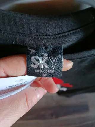 T-shirt nera Voglia di Griglia