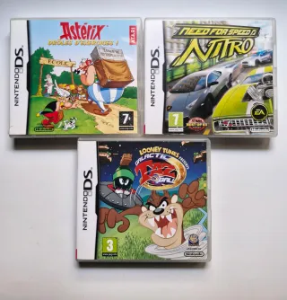 3 juegos para nintendo ds