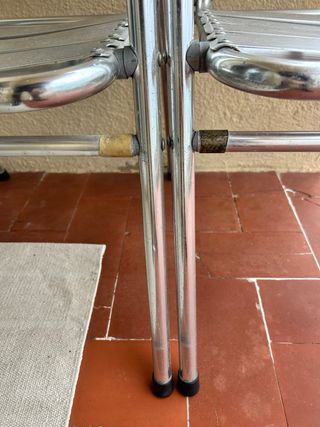 Sillas de exterior metálicas