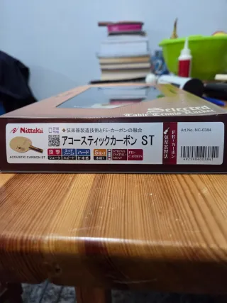 Madera Ping Pong Nittaku Acoustic Carbon