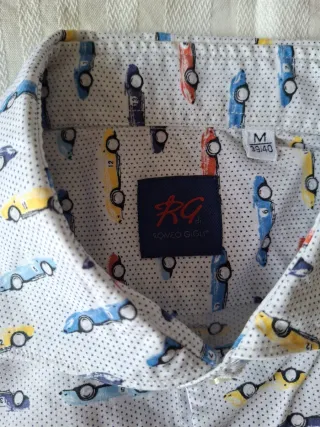 Camicia Romeo Gigli fantasia auto