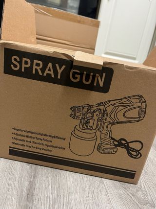 Pistola Pintura Inalámbrica Litio Prof