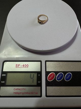 Anello Oro 18k Zaffiro e Diamanti