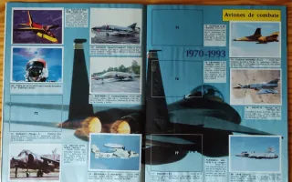 Álbum de cromos Aviones